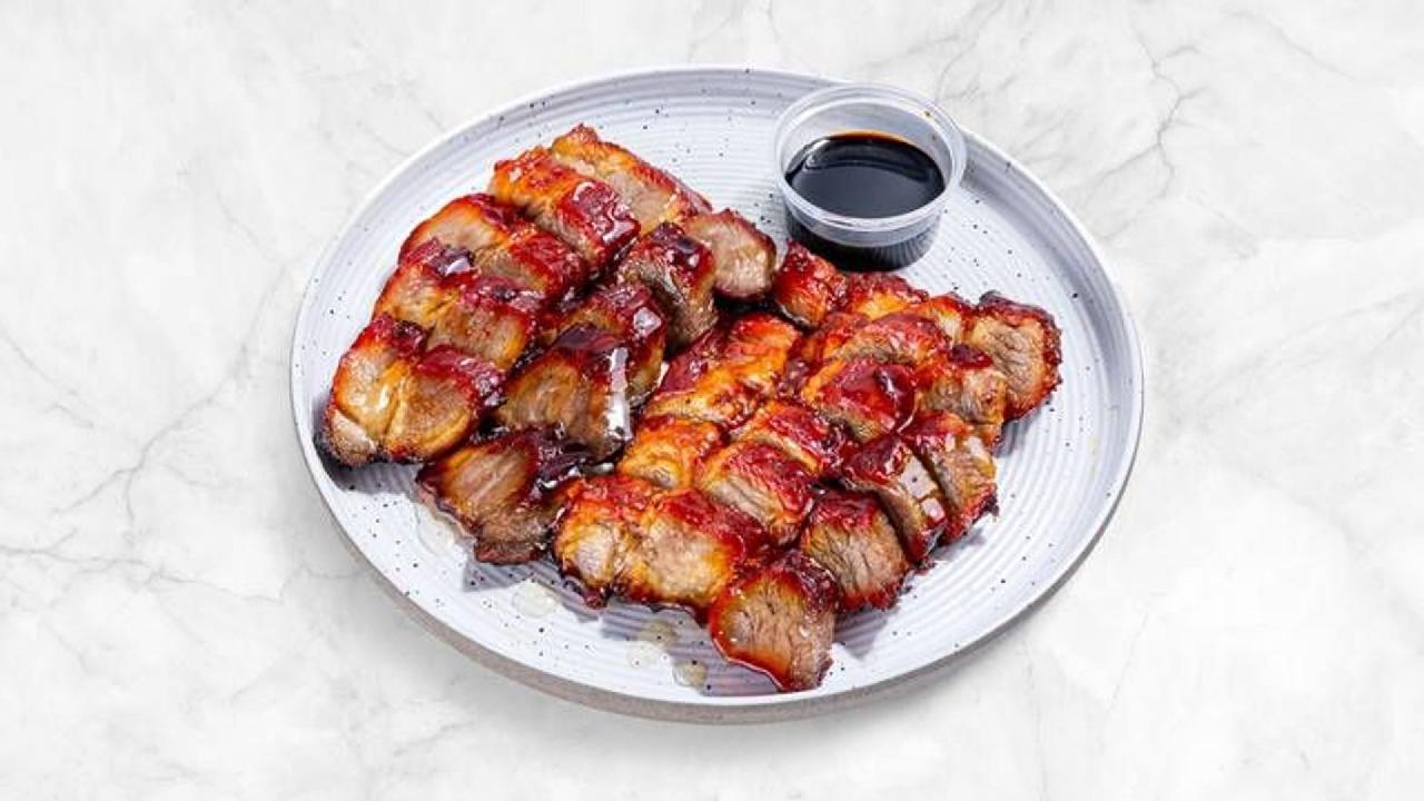 Meal card cover for: BBQ Pork 叉燒