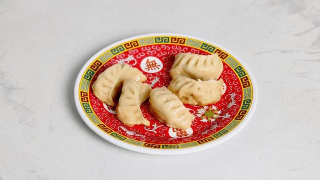 Meal card cover for: Grilled Pork Dumplings 豬肉餃子