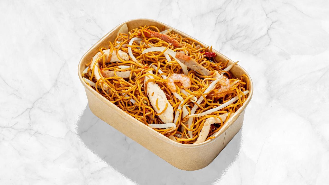 Meal card cover for: Special Chow Mein 揚州炒麵