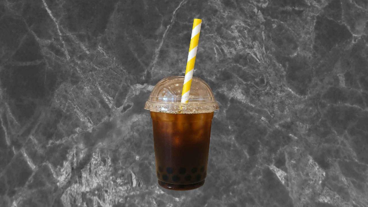 Meal card cover for: Bubble Iced Americano