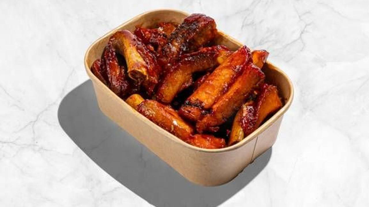 Meal card cover for: Mandarin Spare Ribs 京都排骨