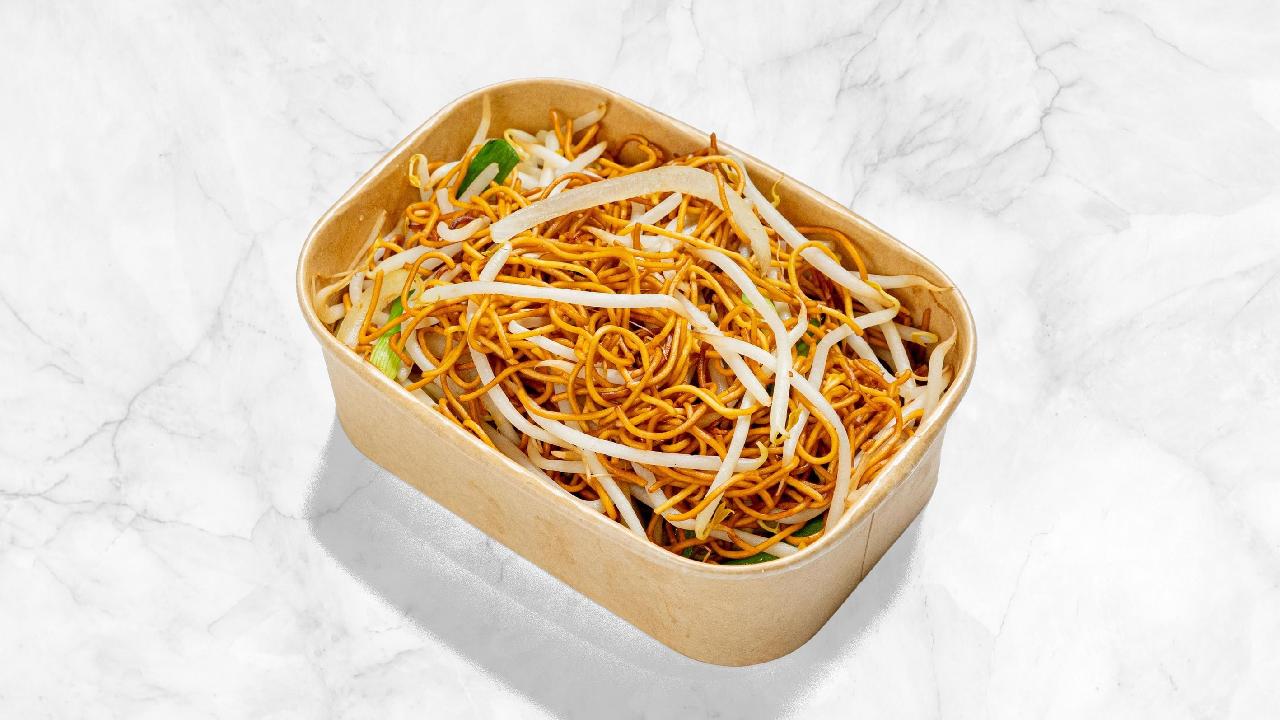 Meal card cover for: Bean Sprout Chow Mein 芽菜炒麵
