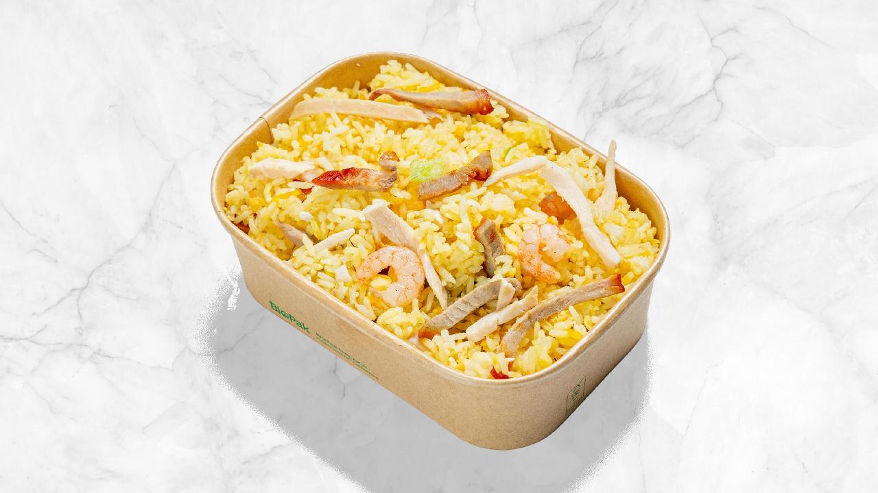 Meal card cover for: Special Egg Fried Rice 揚州炒飯