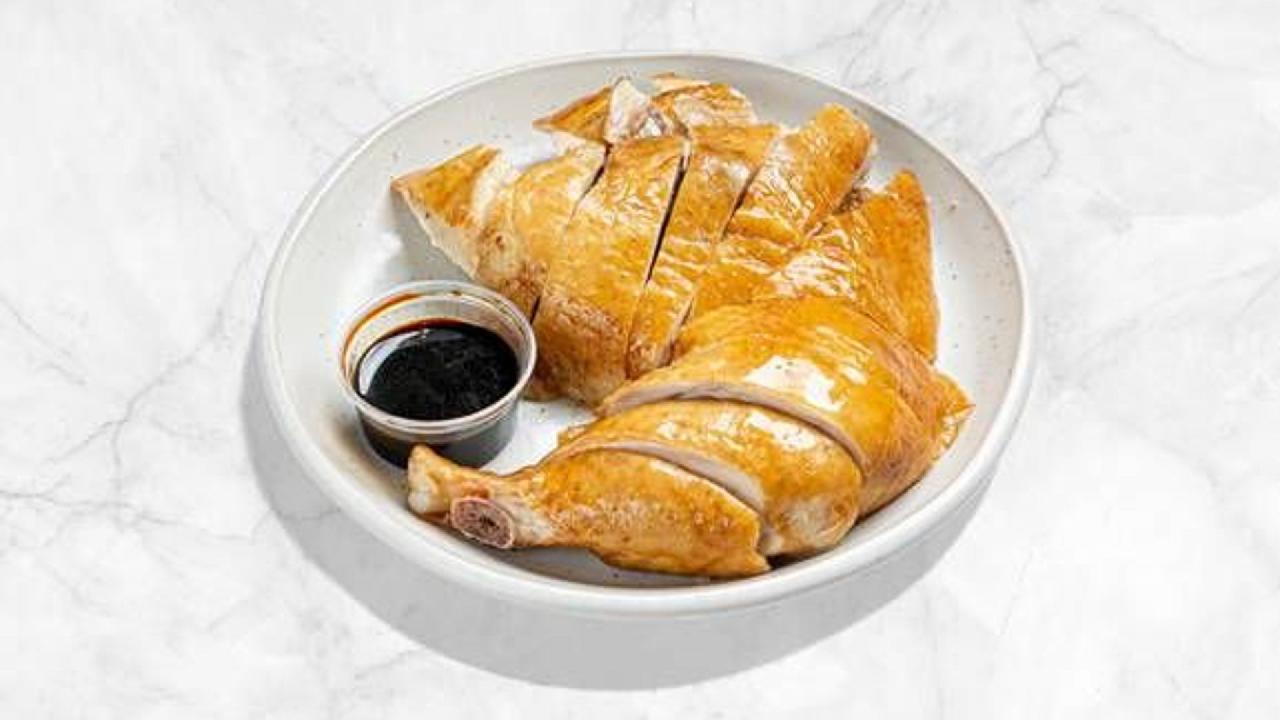 Meal card cover for: Soy Chicken 油雞