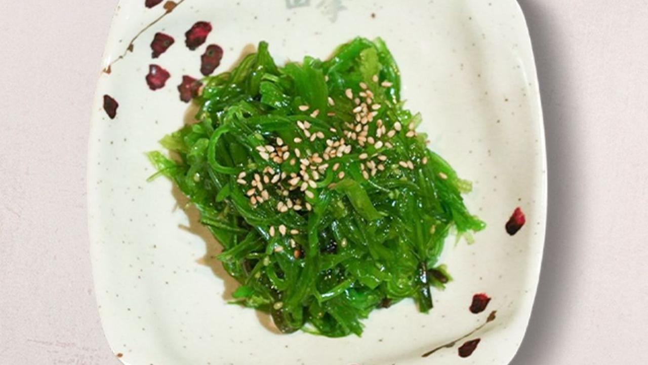Meal card cover for: Seaweed Salad (V)