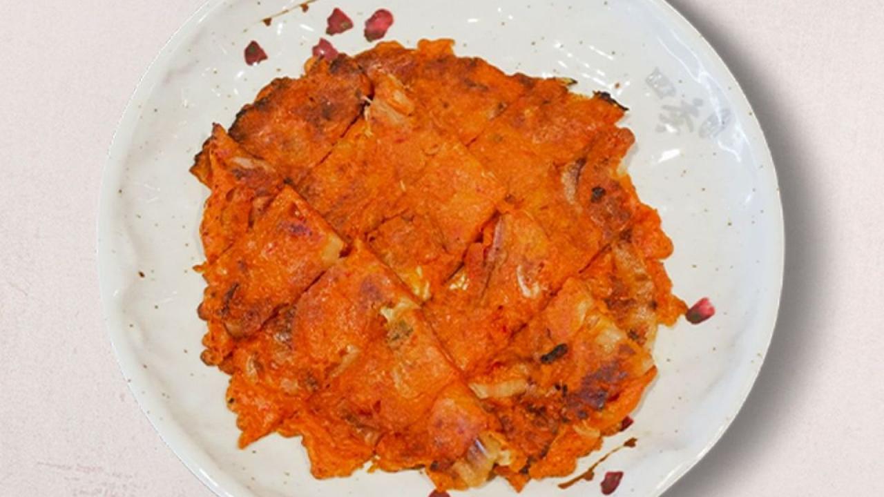 Meal card cover for: Kimchi Jeon (V)