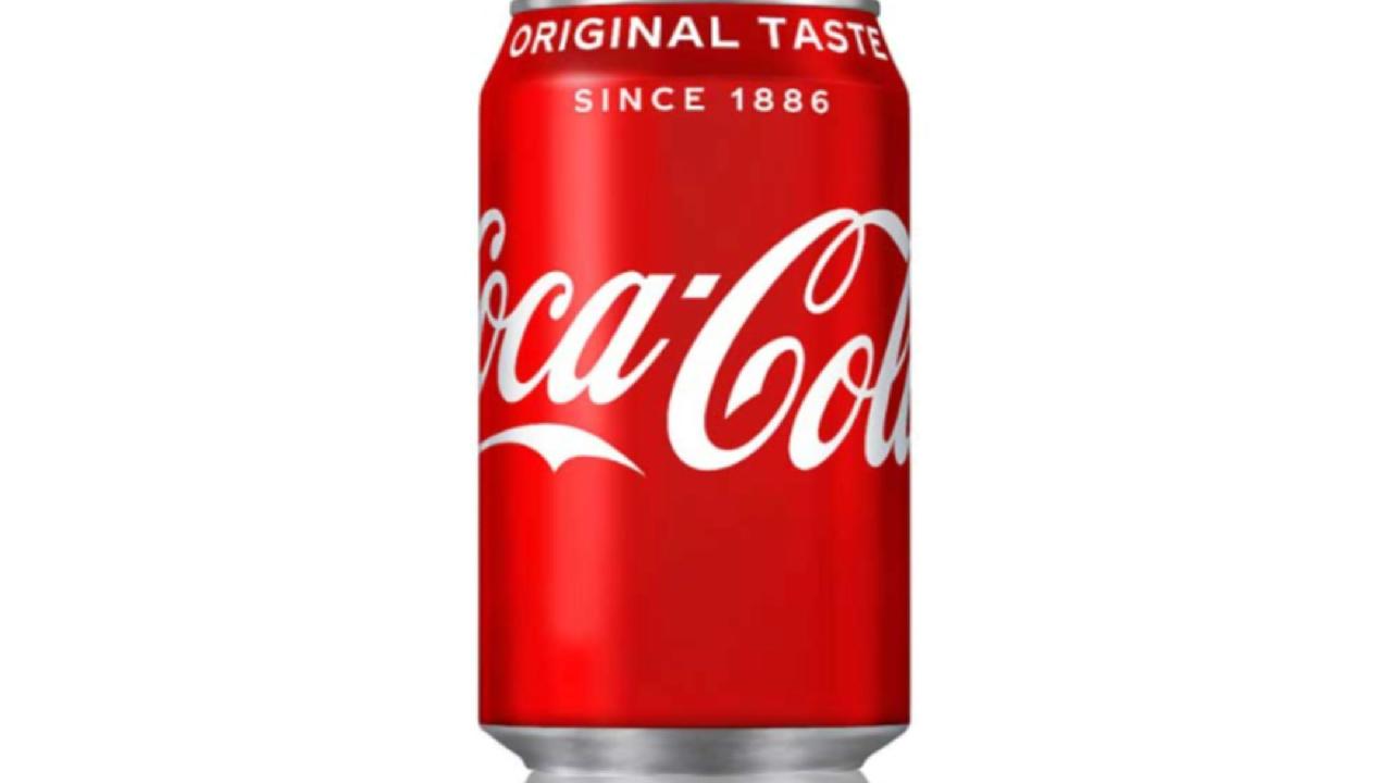 Meal card cover for: Drinks. Coke