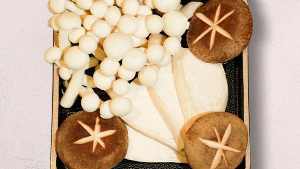 Meal card cover for: Assorted Mushroom Set (V)
