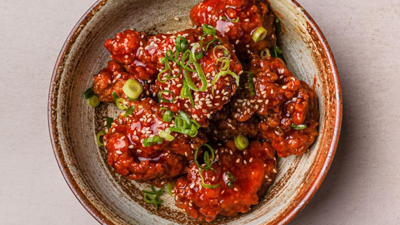 Meal card cover for: Sweet Chilli Chicken SMALL