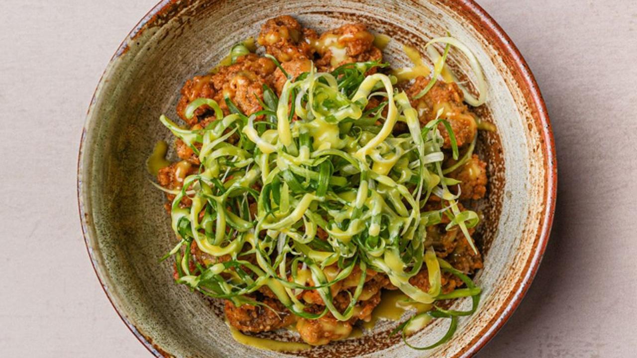 Meal card cover for: Spring Onion Chicken Gizzard