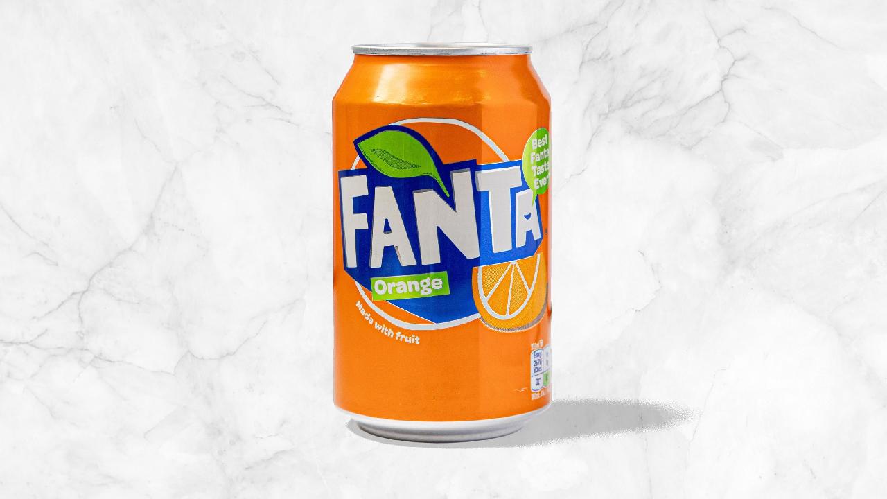 Meal card cover for: Fanta