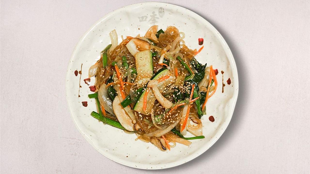 Meal card cover for: Jap Chae (V)