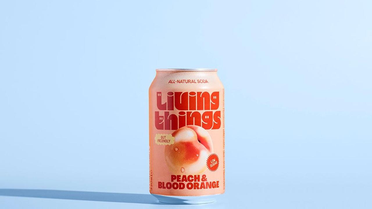Meal card cover for: Living Things - Peach & Blood Orange