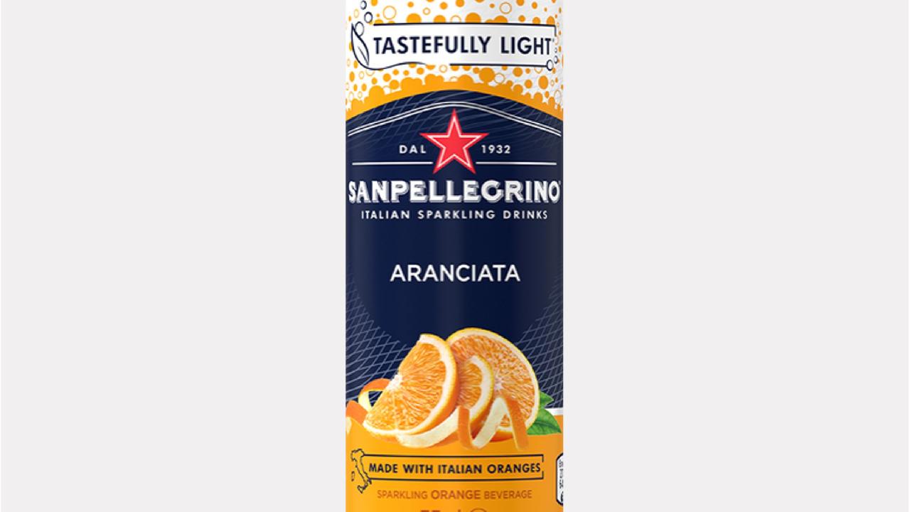 Meal card cover for: Aranciata San Pellegrino