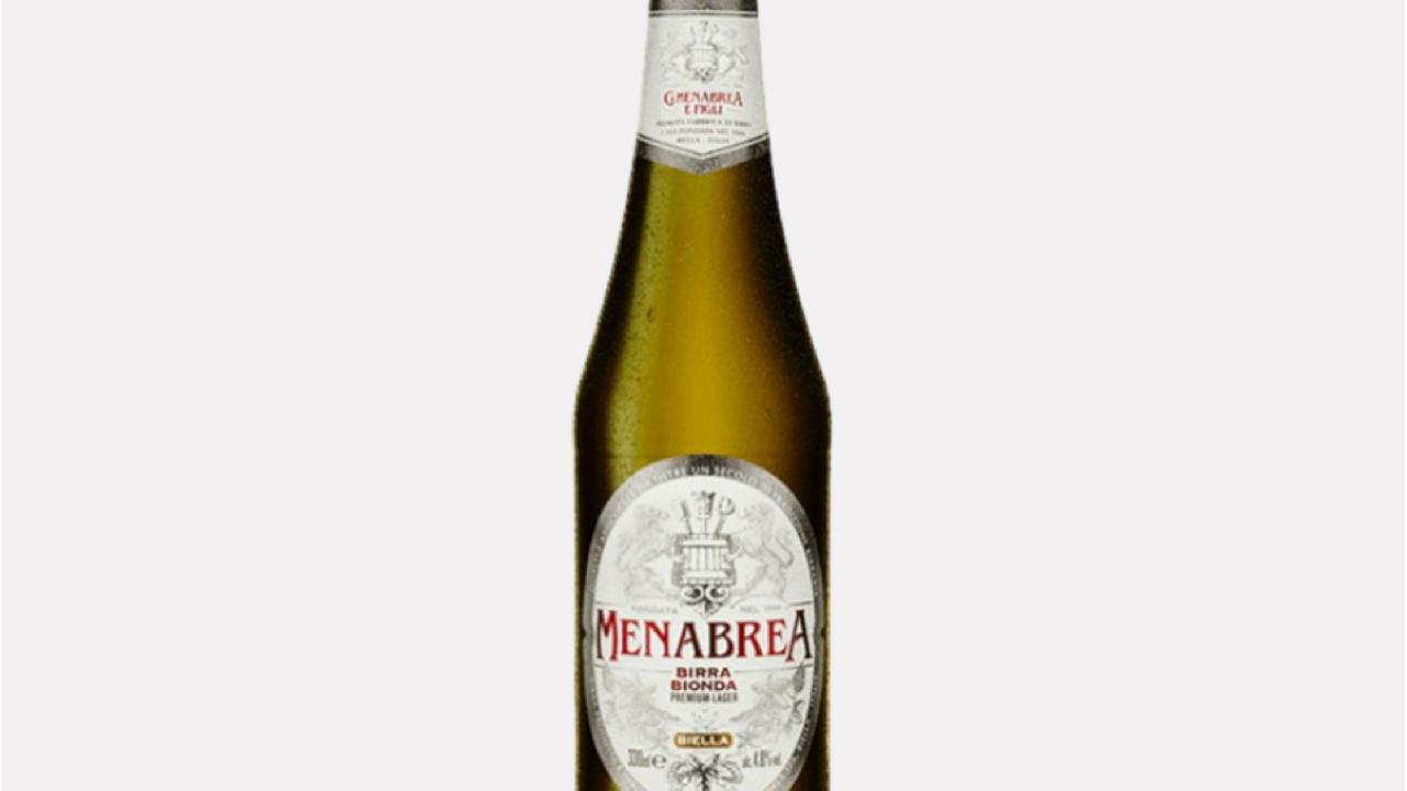 Meal card cover for: Menabrea