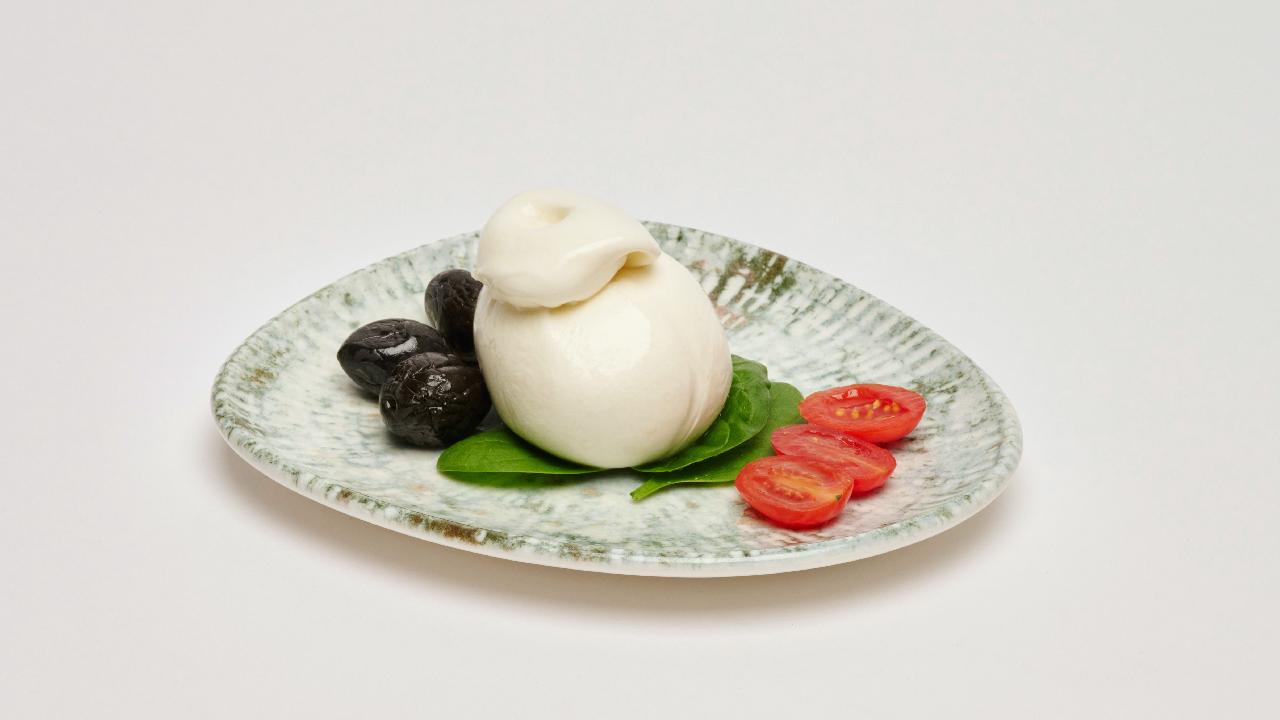 Meal card cover for: Burrata Pugliese