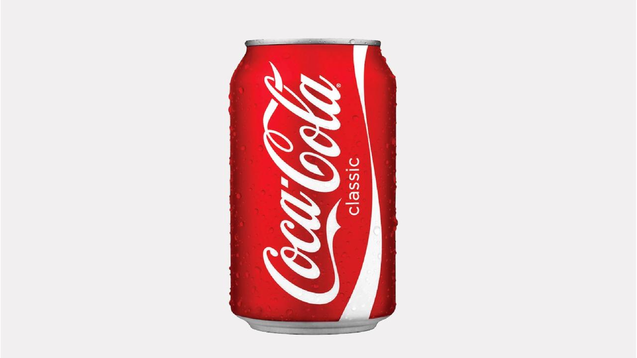 Meal card cover for: Coca Cola