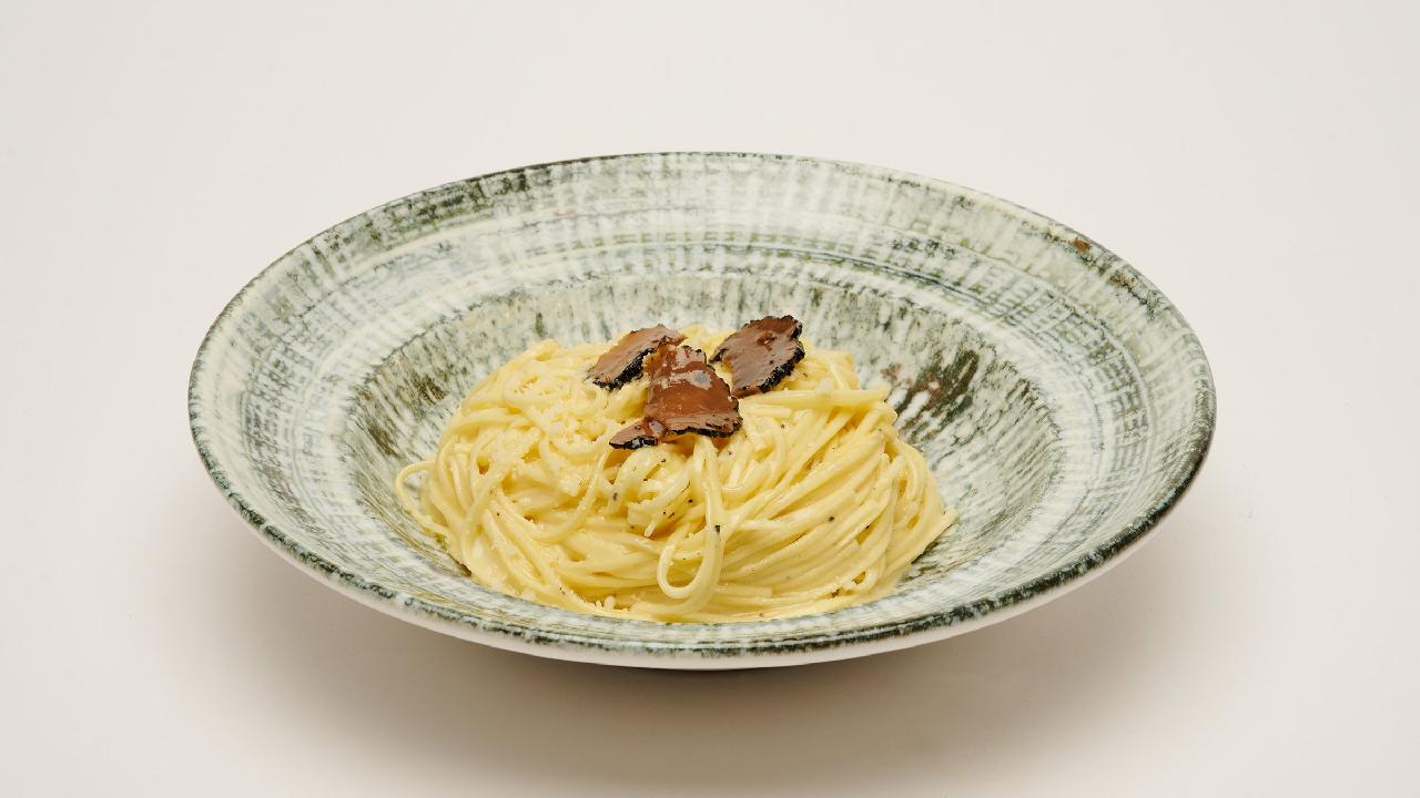 Meal card cover for: Tagliolini al Tartufo