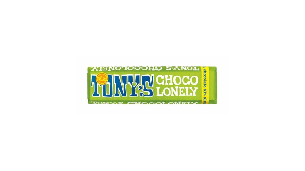 Meal card cover for: Tony’s Chocolonely - Dark Chocolate, Almond & Sea Salt