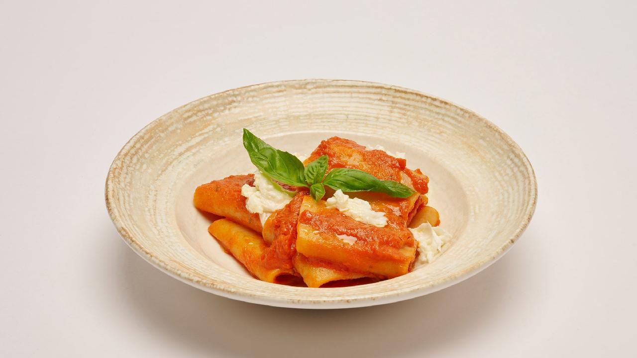 Meal card cover for: Schiaffoni alla Sorrentina