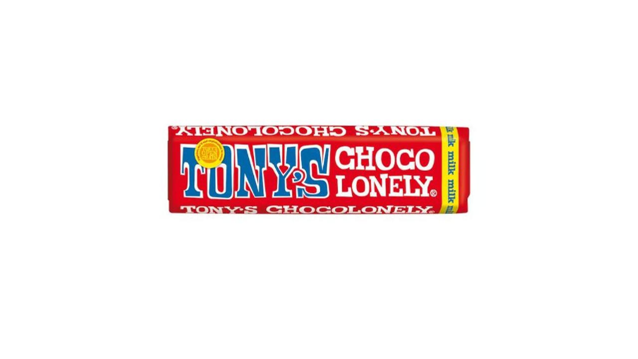 Meal card cover for: Tony's Chocolonely - Milk Chocolate