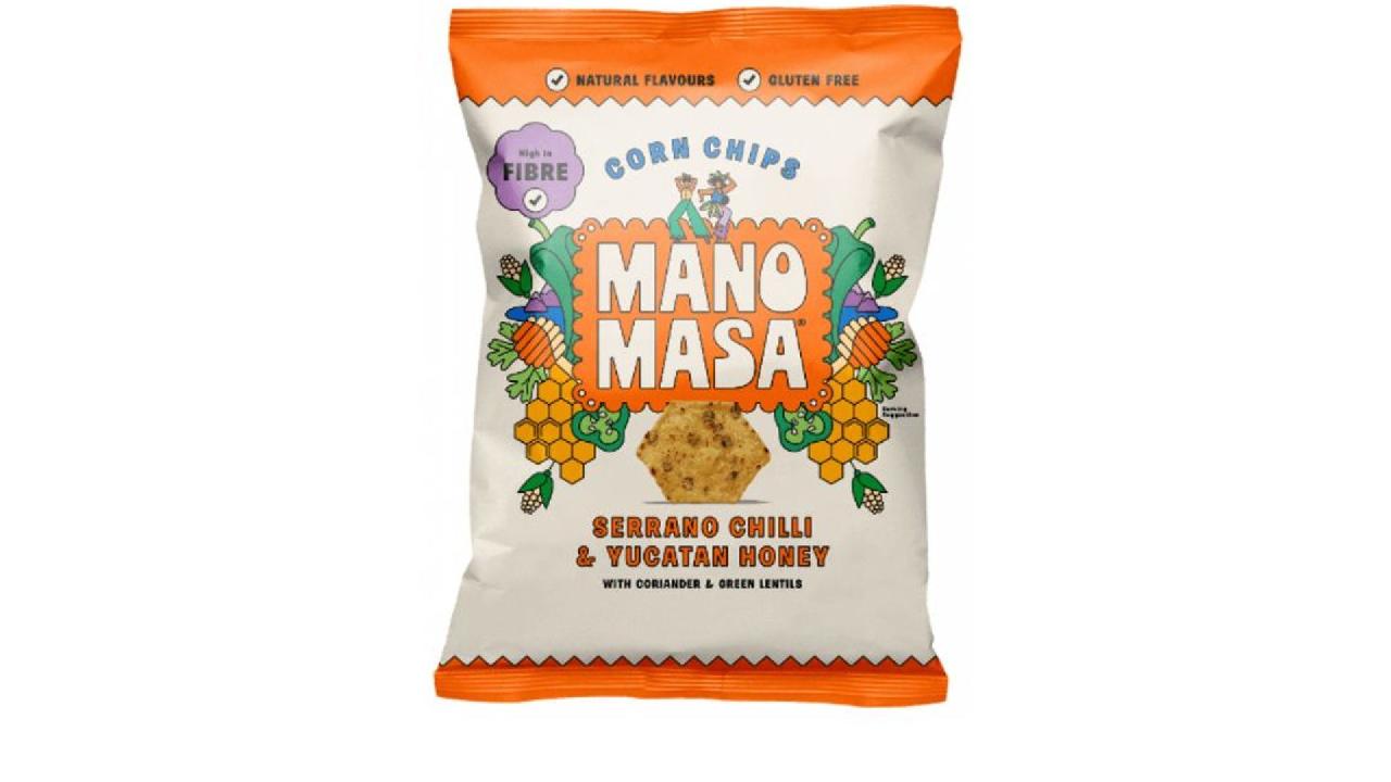 Meal card cover for: Manomasa - Chilli & Honey Tortilla Chips
