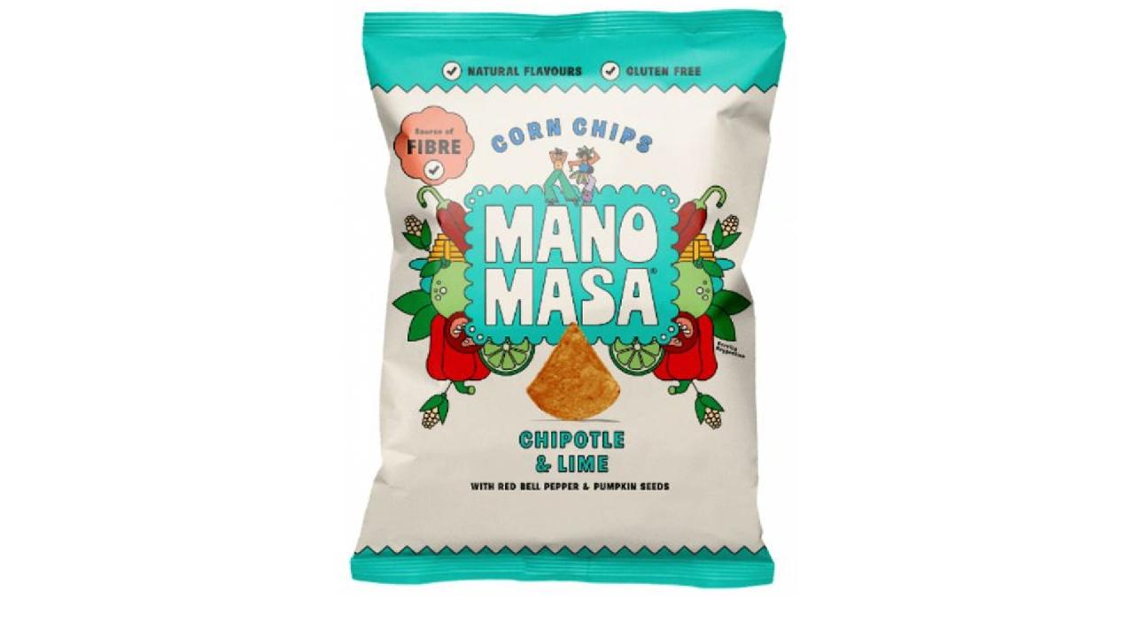 Meal card cover for: Manomasa - Chipotle & Lime Tortilla Chips