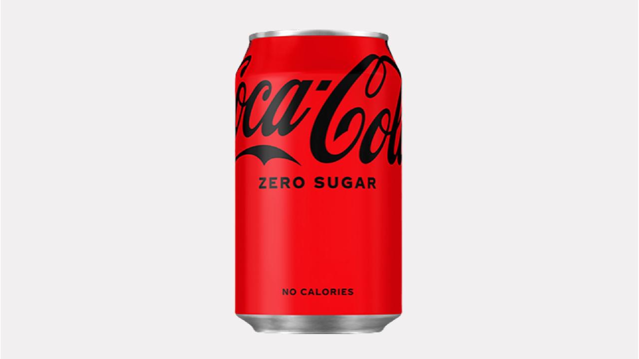 Meal card cover for: Coca Cola Zero
