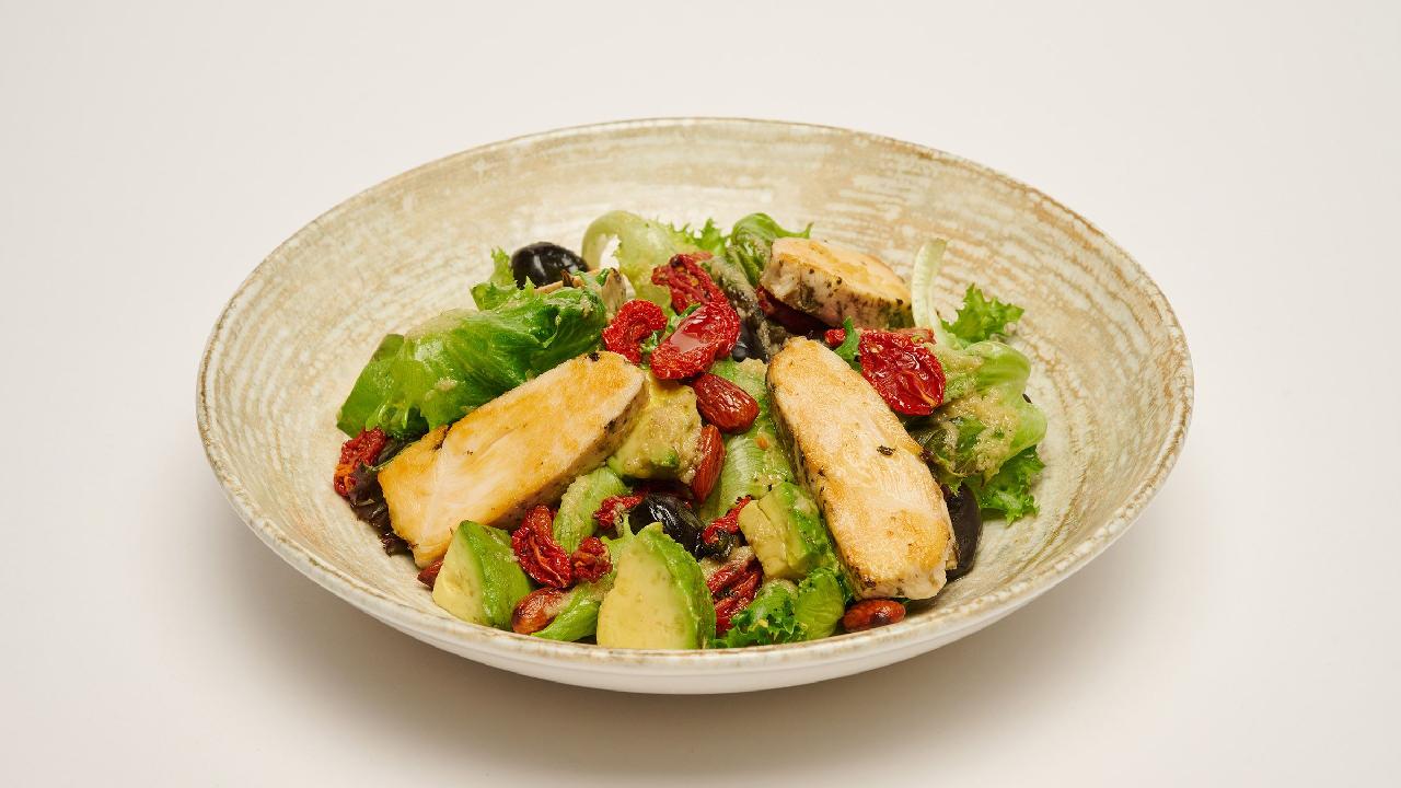 Meal card cover for: Slow-cooked Herb Chicken Salad