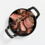 Meal card cover for: Extra Charred Flank Steak
