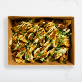 Meal card cover for: Amba Chicken + Green Tahini Buffet Box