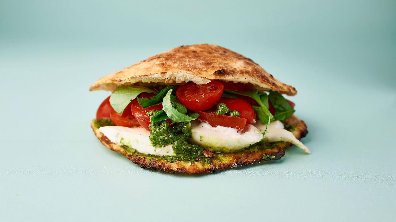 Meal card cover for: Caprese