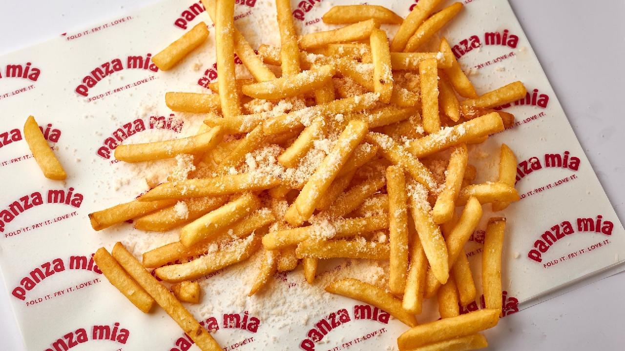 Meal card cover for: Parmesan and Truffle Fries