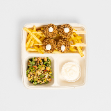 Meal card cover for: Homemade Falafel Box