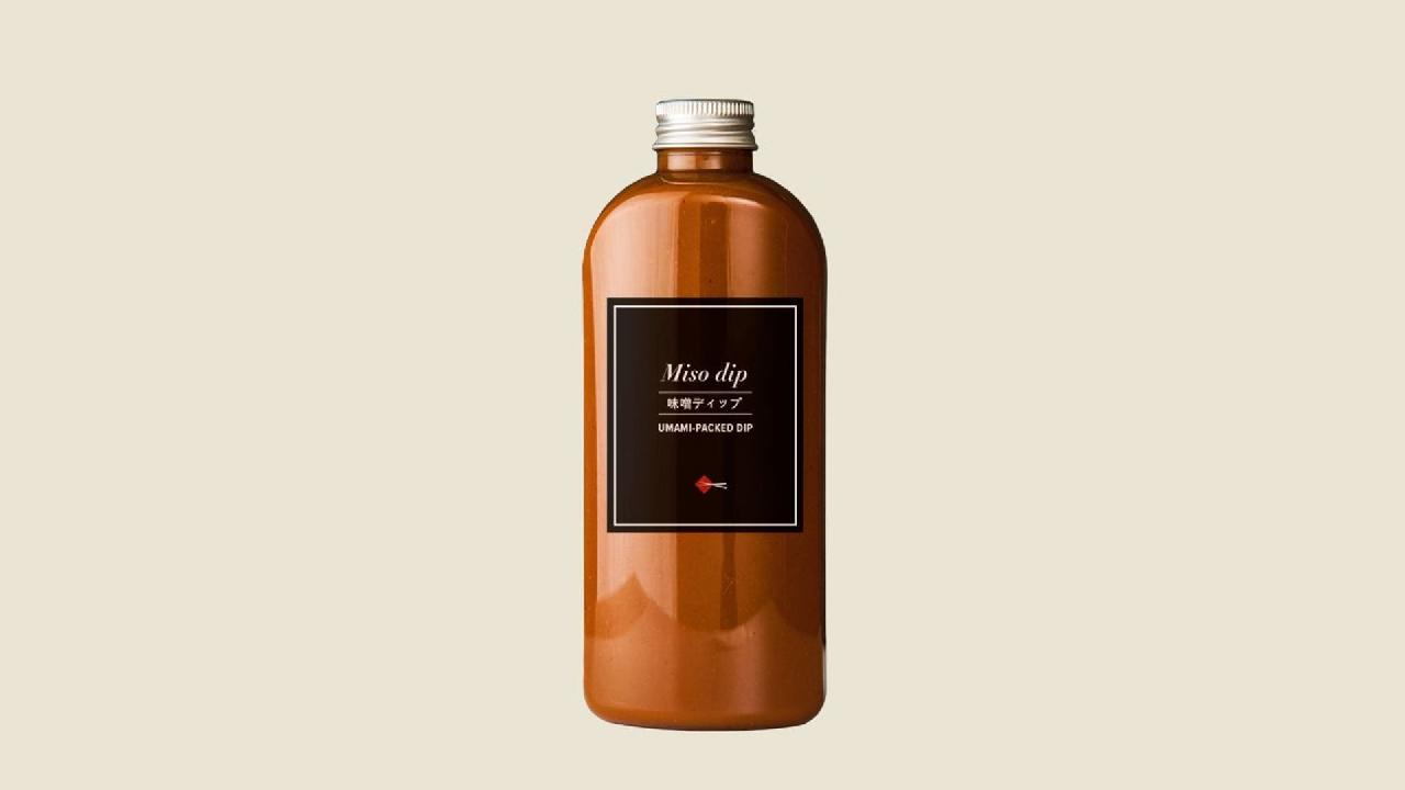 Meal card cover for: Miso Dip 250ml