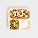 Meal card cover for: Chicken Shawarma Box