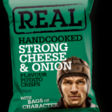 Meal card cover for: Cheese & Onion Crisps
