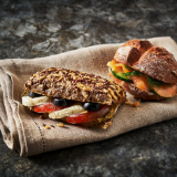 Meal card cover for: Gluten free mini baguette selection (per pers)