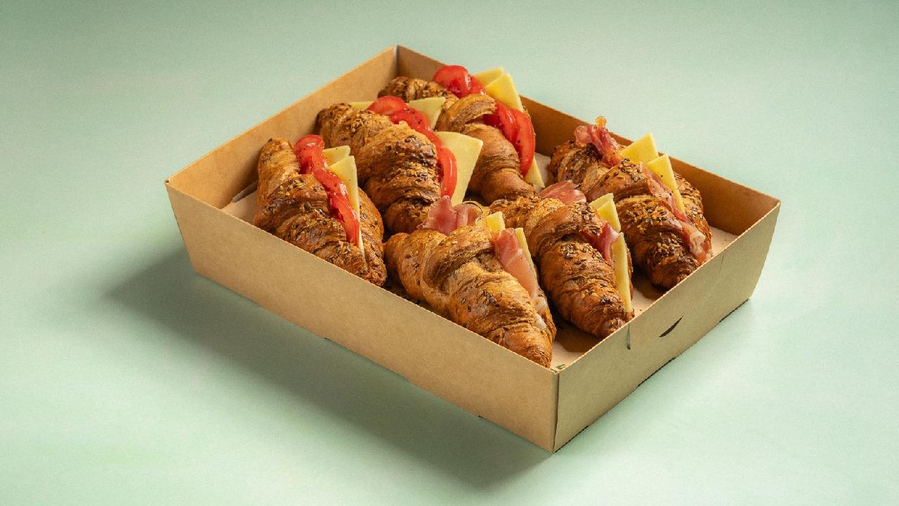 Meal card cover for: CAT Savoury croissants  platter CAT