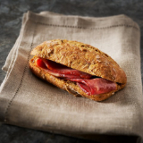 Meal card cover for: Gluten free bacon butties (2 pieces per person)