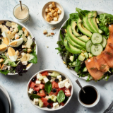Meal card cover for: Vegan Falafel salad buffet platter (serving 4 pers)