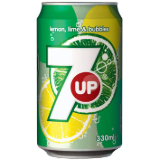 Meal card cover for: 7-Up
