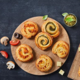 Meal card cover for: Mini Savoury Swirls Platter (Serves 5)
