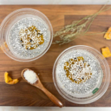 Meal card cover for: Mango & Passion Fruit Chia Pudding