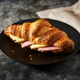 Meal card cover for: Large Ham and cheese croissant
