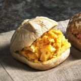 Meal card cover for: Egg butty (2 per person)