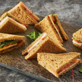 Meal card cover for: Sandwich Selection (5 quarters per person)