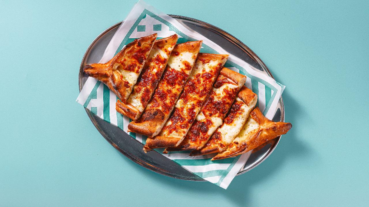 Meal card cover for: Cheese Pide (V)