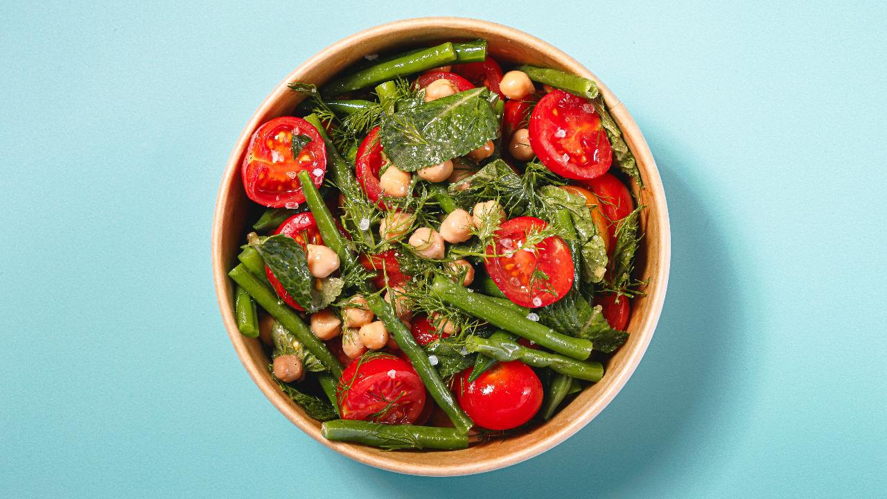 Meal card cover for: Green Beans Salad