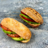 Meal card cover for: Gluten free Vegan butties (2 per person)